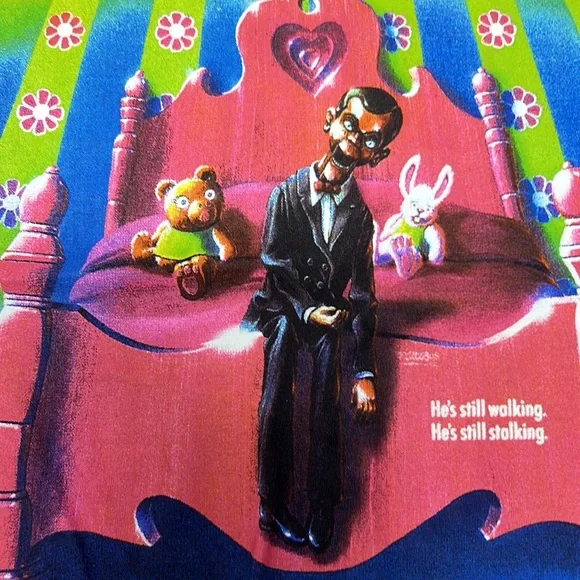 Goosebumps Night of the Living Dummy Tie Dye T Shirt Medium - Picture 3 of 6